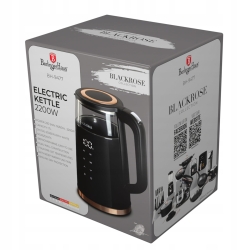 Czajnik elektryczny z wyświetlaczem Berlinger Haus Black Rose 1,7 L BH-9477