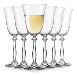 Kieliszki do wina białego BOHEMIA Angela 250ml 6szt