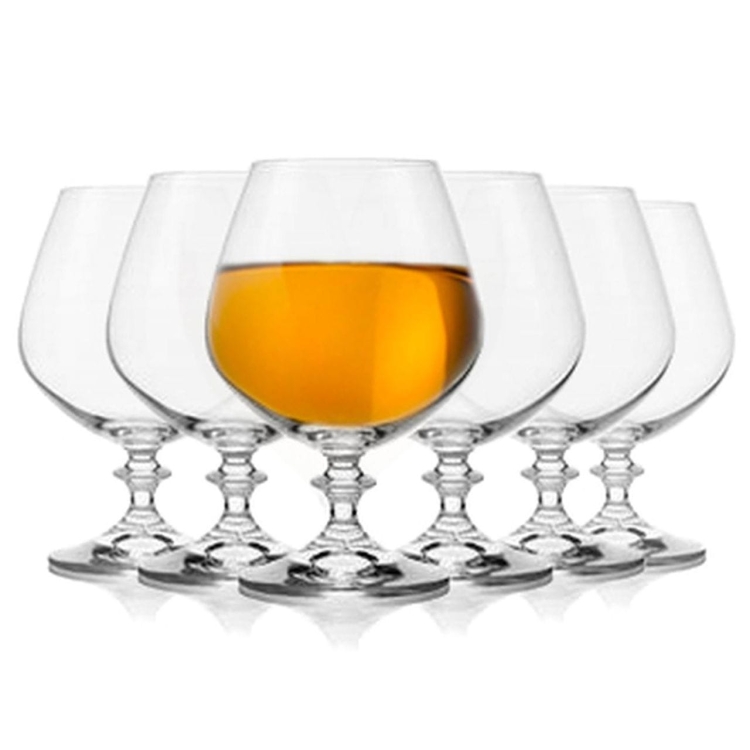 Kieliszki do koniaku brandy BOHEMIA Angela 400ml 6szt