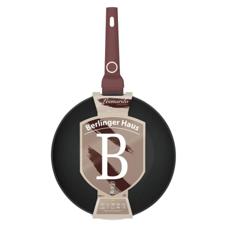 Przejdź do produktu Wok Patelnia tytanowa Berlinger Haus Leonardo 28cm BH-8033