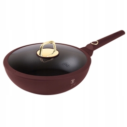 Patelnia tradycyjna z pokrywką Berlinger Haus Leonardo 28cm BH-8034
