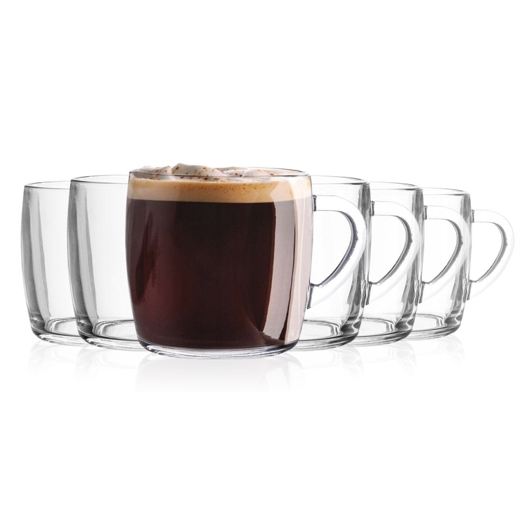 Szklanki kubki z uchem do kawy i herbaty Altom Design Havana 310 ml 6szt.