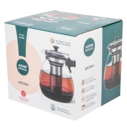Dzbanek szklany z zaparzaczem na herbatę Altom Design AROMA 2,3L