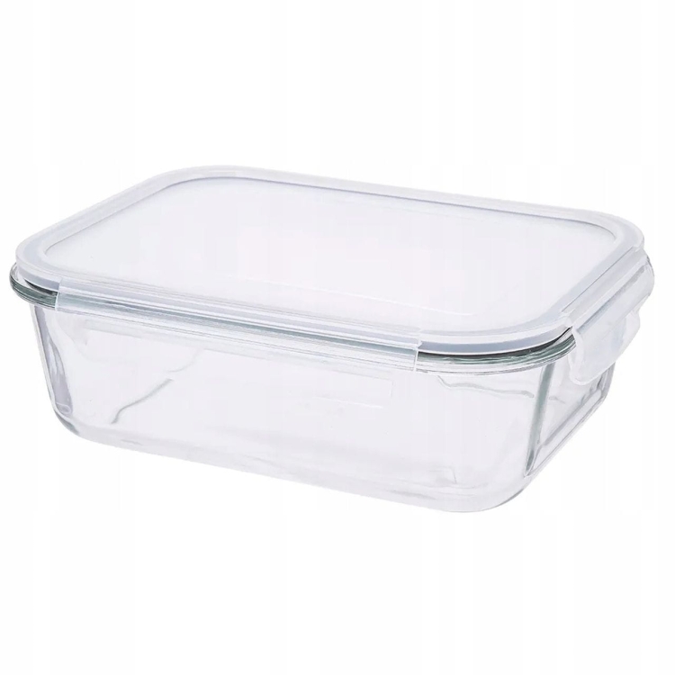 Pojemnik szklany na żywność PROSTOKĄTNY LUNCHBOX Altom Design FRESH 1,0L