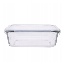 Pojemnik szklany na żywność PROSTOKĄTNY LUNCHBOX Altom Design FRESH 1,0L