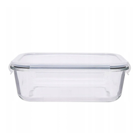 Przejdź do produktu Pojemnik szklany na żywność PROSTOKĄTNY LUNCHBOX Altom Design FRESH 1,0L