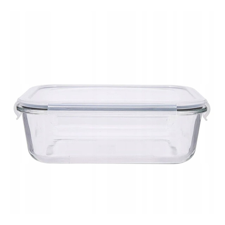 Pojemnik szklany na żywność PROSTOKĄTNY LUNCHBOX Altom Design FRESH 1,0L
