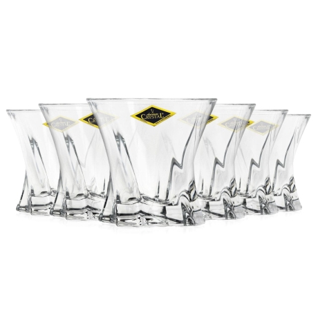 Przejdź do produktu Ekskluzywne kryształowe szklanki do whisky Bohemia Cooper 320 ml 6 szt. 