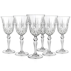 Kryształowe kieliszki do wina RCR Melodia 210ml