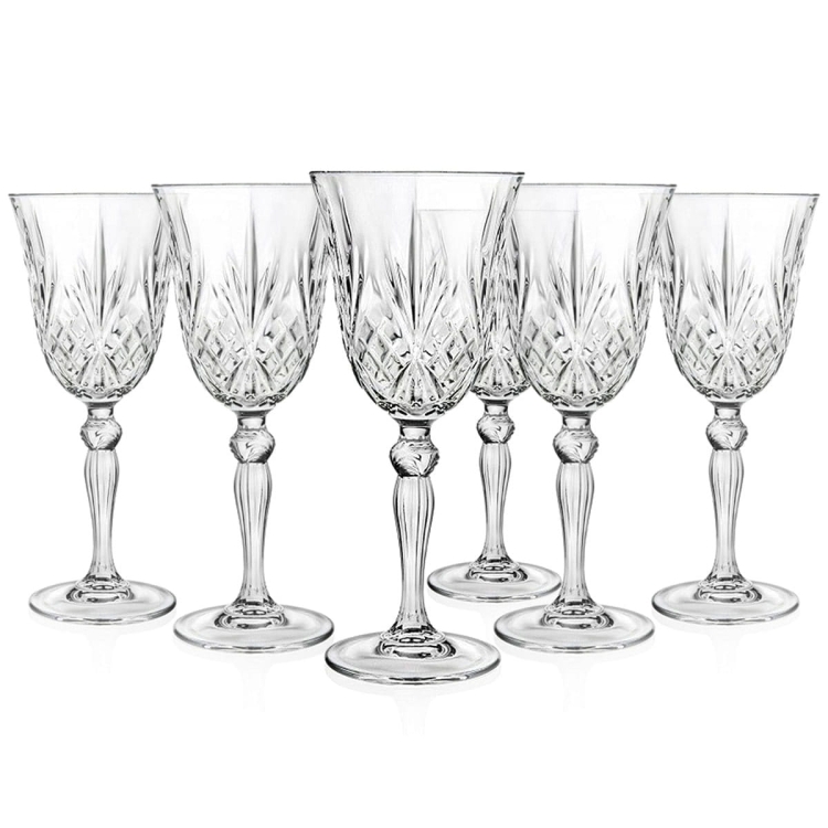 Kryształowe kieliszki do wina RCR Melodia 210ml