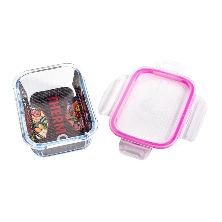 Pojemnik szklany na żywność PROSTOKĄTNY LUNCHBOX Thermo 1040ml