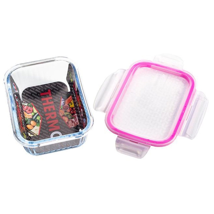Pojemnik szklany na żywność PROSTOKĄTNY LUNCHBOX Thermo 1520ml