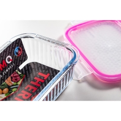 Pojemnik szklany na żywność PROSTOKĄTNY LUNCHBOX Thermo 1520ml