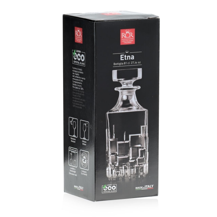 Ekskluzywna karafka do whisky RCR Etna 750ml