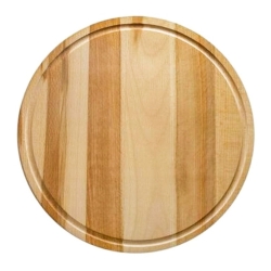 DOMOTTI WOODY Okrągła deska do krojenia drewniana 28cm