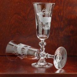 Kieliszki do szampana "Myśliwskie" 150ml