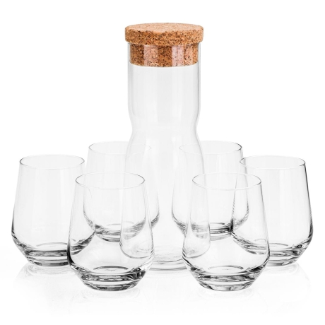 Przejdź do produktu Komplet do wody soku karafka szklanki KROSNO Splendour 6+1