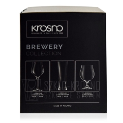 Zestaw szkła do różnego rodzaju piwa - KROSNO Piwa Konesera - Brewery