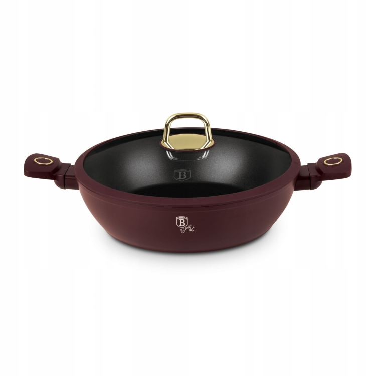 Garnek z pokrywką 30cm 4,5L Berlinger Haus Leonardo BH-8039