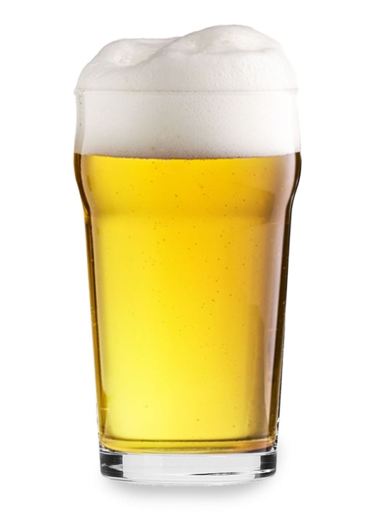 KROSNO Mixology szklanki typu "Nonic" do piwa 500ml - białe opakowanie