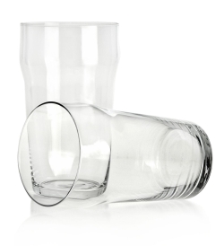 KROSNO Mixology szklanki typu "Nonic" do piwa 500ml - białe opakowanie