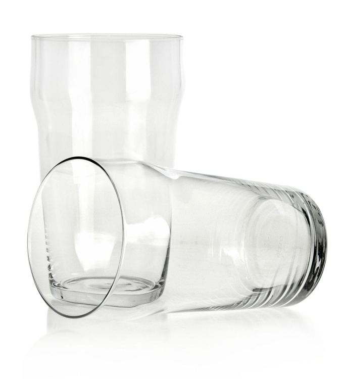 KROSNO Mixology szklanki typu "Nonic" do piwa 500ml - białe opakowanie