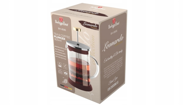 Dzbanek szklany z zaparzaczem na herbatę 800ml Berlinger Haus BH-8585