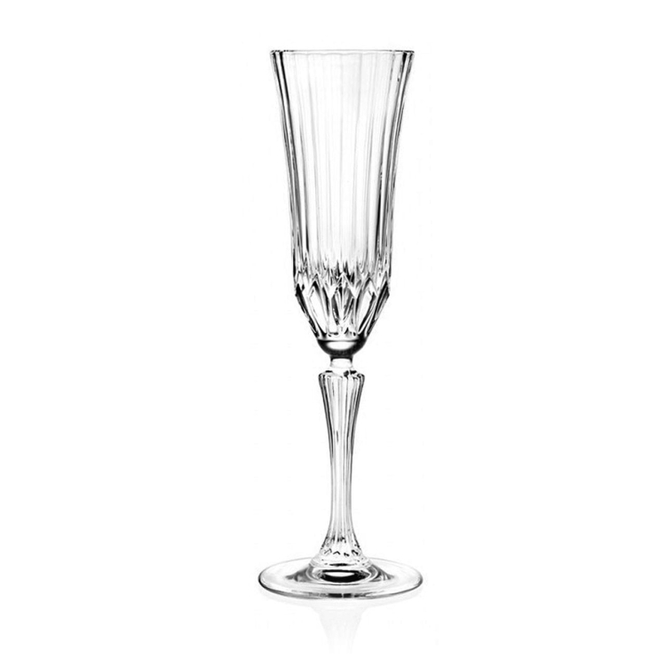 Zestaw komplet kieliszków do wina i szampana RCR Adagio 18el