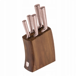 Noże w bloku stojaku Berlinger Haus Taupe BH-3126