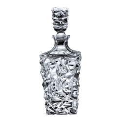 Ekskluzywny kryształowy zestaw do whisky Bohemia Glacier 6+1