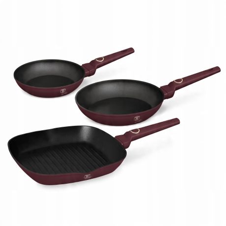 Przejdź do produktu Zestaw 3 patelni tytanowych Berlinger Haus Leonardo BH-8049