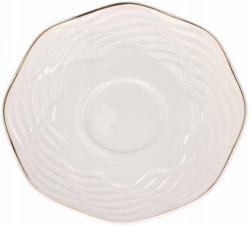 Bianco BO-2318 Komplet filiżanek do kawy herbaty porcelana 240ml + spodki