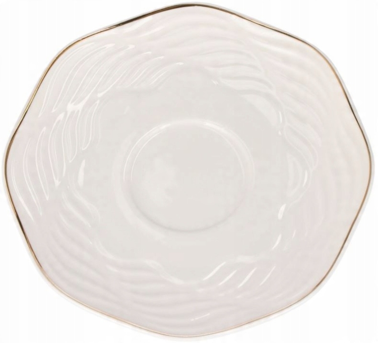 Bianco BO-2318 Komplet filiżanek do kawy herbaty porcelana 240ml + spodki