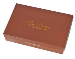 Bianco BO-2301 Komplet filiżanek do kawy herbaty porcelana 200ml + spodki