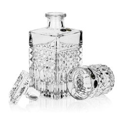 Ekskluzywny zestaw do whisky Bohemia Harry 6+1 w skrzynce z GRAWEREM