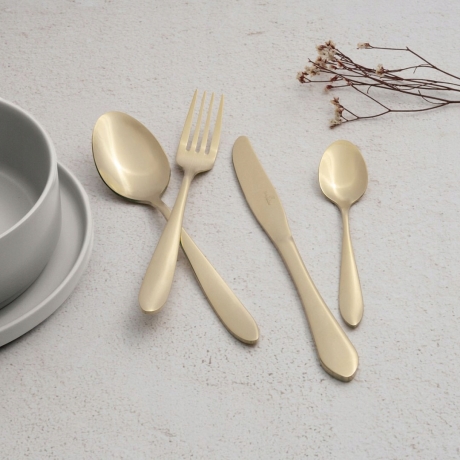 Przejdź do produktu Sztućce Berlinger Haus Sahara Champagne Satin BH-3079