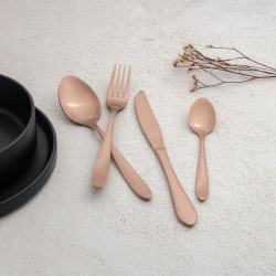 Sztućce Berlinger Haus Rose Gold Metallic line BH-3076