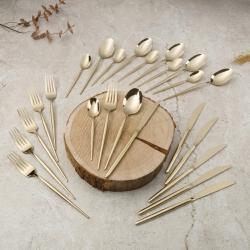 Sztućce Berlinger Haus Sahara Champagne Satin BH-3067