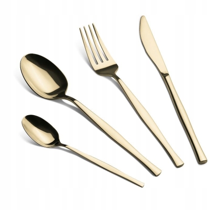 Przejdź do produktu Sztućce Berlinger Haus Sahara Champagne Satin BH-3064