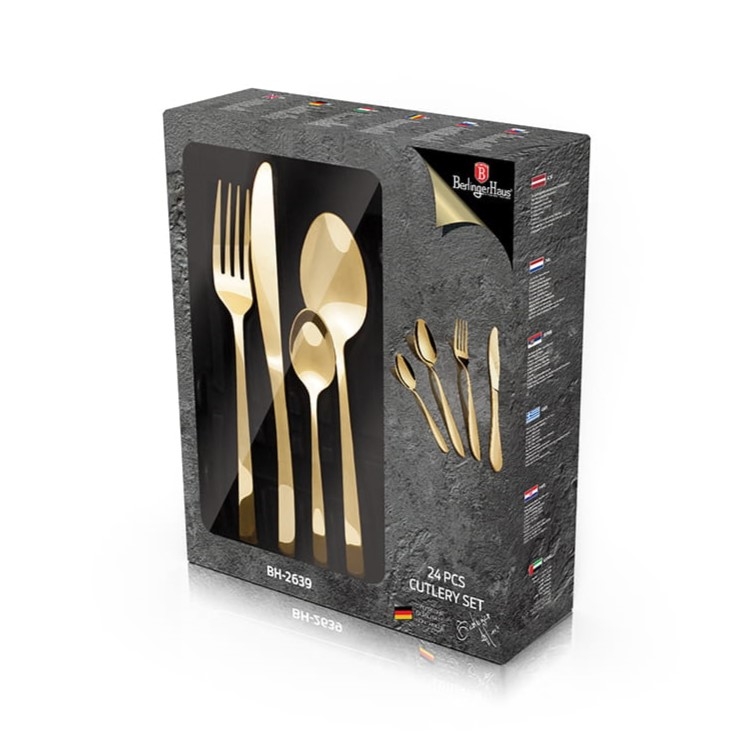 Sztućce Berlinger Haus Champagne Collection BH-2639