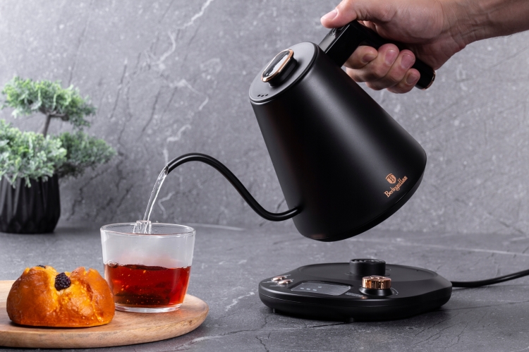 Czajnik elektryczny z regulacją temperatury 1L Berlinger Haus Black Rose BH-9478