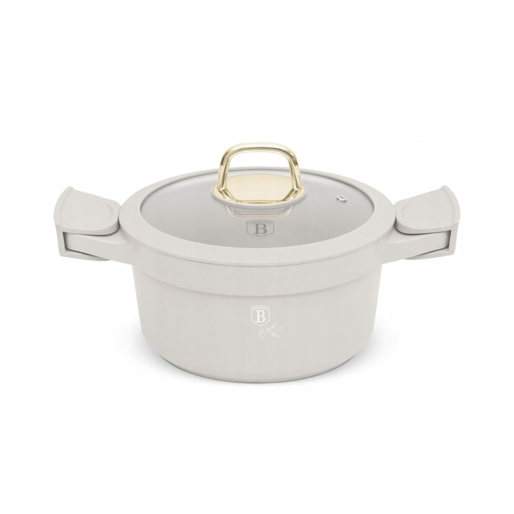 Garnek tradycyjny z pokrywką 20cm 2,8L Berlinger Haus Sahara BH-7786