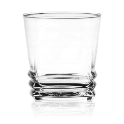 Niskie szklanki do whisky wody soku drinków 270ml 6szt