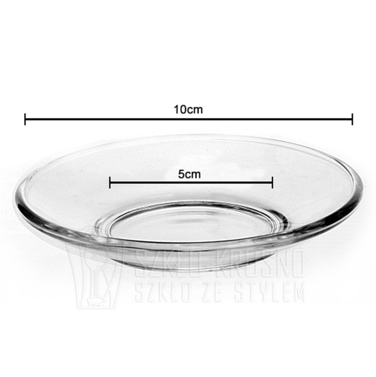 Szklanki kubki termiczne do kawy herbaty Vialli Design NOA 250ml 6szt + spodki Glasmark