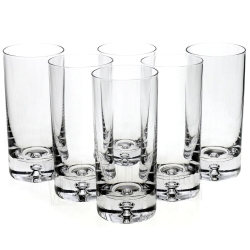 Szklanki wysokie long drink KROSNO Lagrima (6137) | 300 ml | 6 szt. | Białe opakowanie