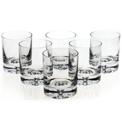 Szklanki niskie do whisky KROSNO Lagrima (6137) | 250 ml | 6 szt. | Białe opakowanie