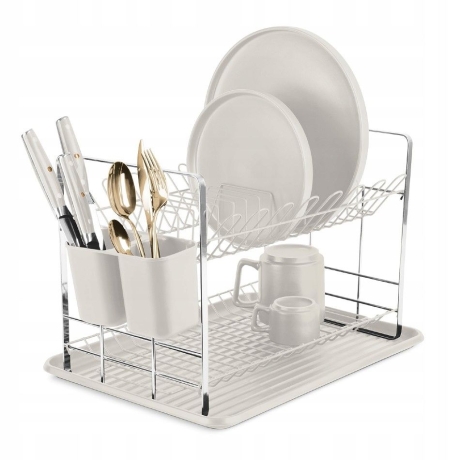 Przejdź do produktu Suszarka dwupoziomowa do naczyń ociekacz Berlinger Haus Sahara BH-8595