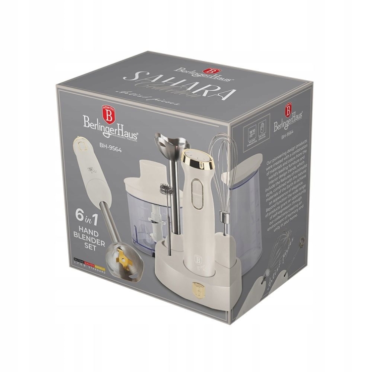 Wielofunkcyjny blender ręczny 6 w 1 Berlinger Haus Sahara BH-9564