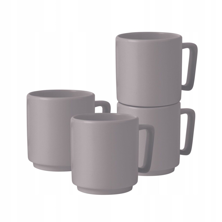 Zestaw kubków ceramicznych 300 ml Berlinger Haus Taupe BH-10011