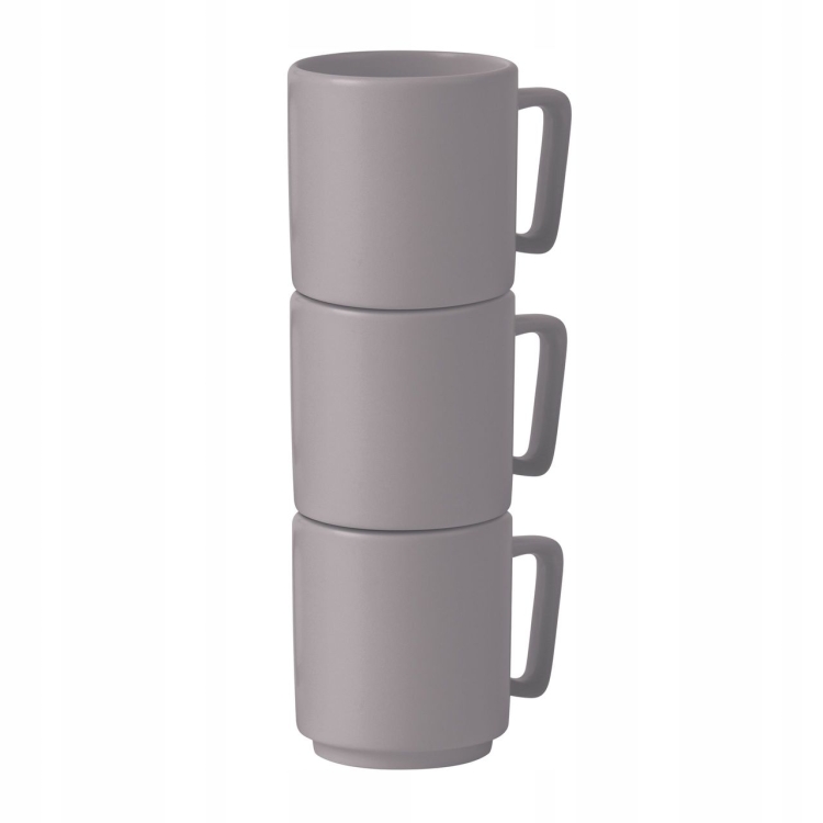 Zestaw kubków ceramicznych 300 ml Berlinger Haus Taupe BH-10011